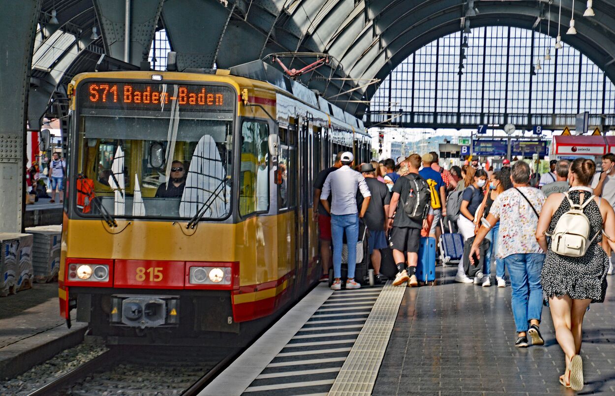 Stadtbahn Karlsruhe Innenstadttunnel und Tunnelrampen