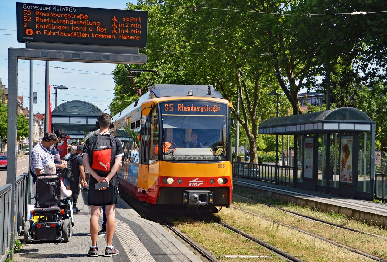 Stadtbahn Karlsruhe Innenstadttunnel und Tunnelrampen