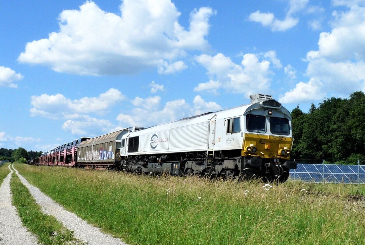 Umleitungsverkehr auf der bayerischen Tauernbahn (ABS 38)