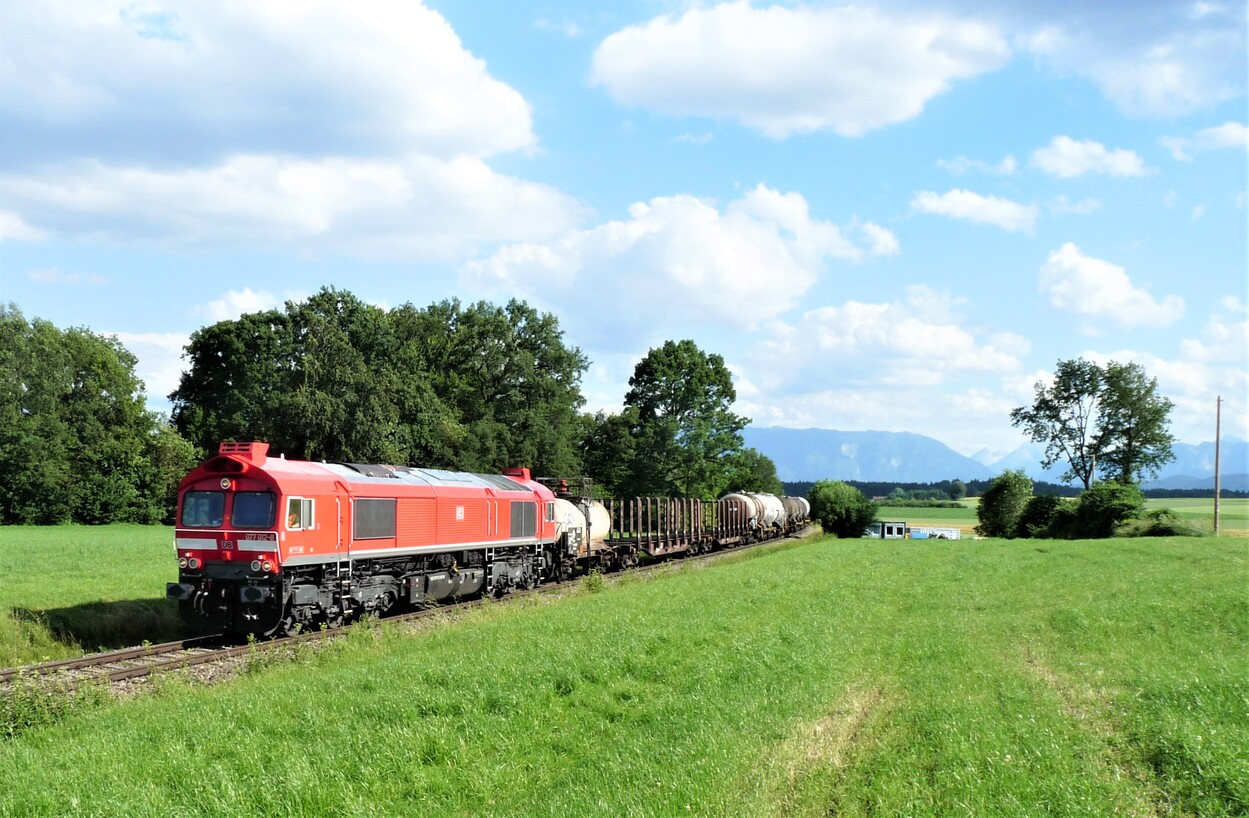 Umleitungsverkehr auf der bayerischen Tauernbahn (ABS 38)