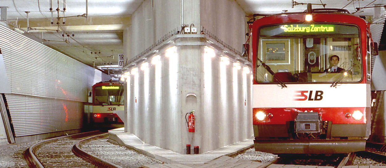 Wendeanlage Lokalbahnhof Salzburg 