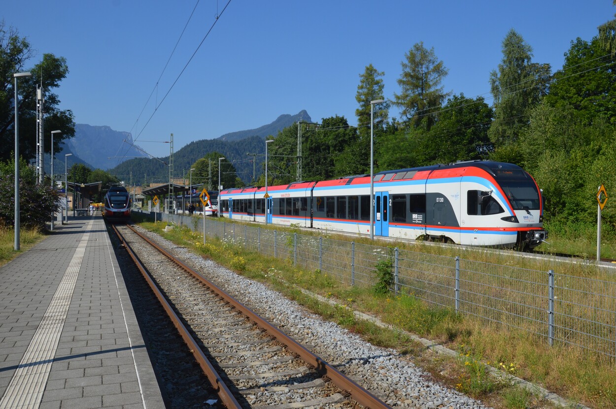 Fahrzeugsegnung der Bayerischen RegioBahn im Bahnhof Bad Reichenhall