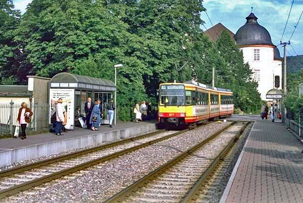 Stadtbahn Karlsruhe historisch Ära Dir. Dieter Ludwig