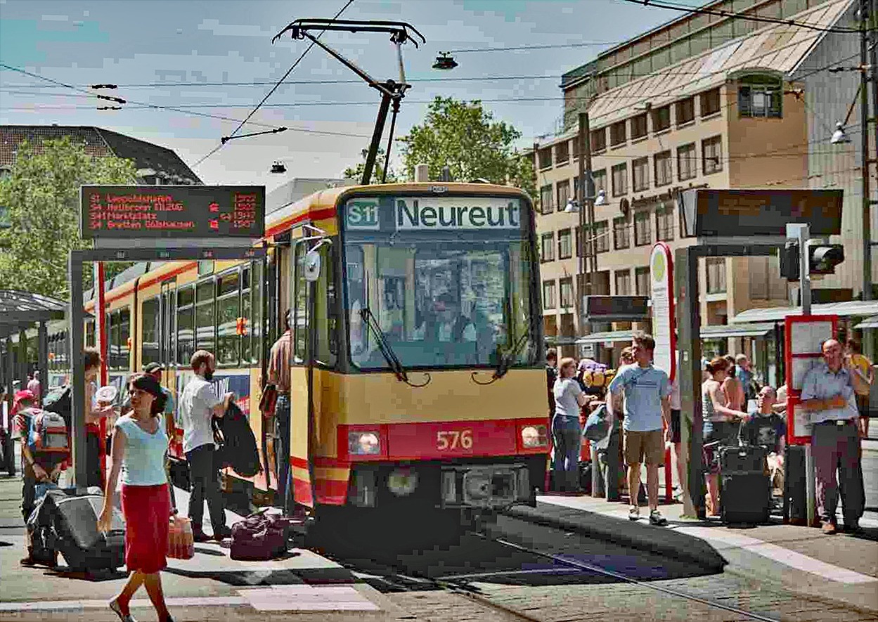 Stadtbahn Karlsruhe historisch Ära Dir. Dieter Ludwig
