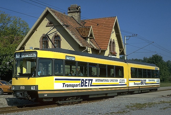 Stadtbahn Karlsruhe historisch Ära Dir. Dieter Ludwig