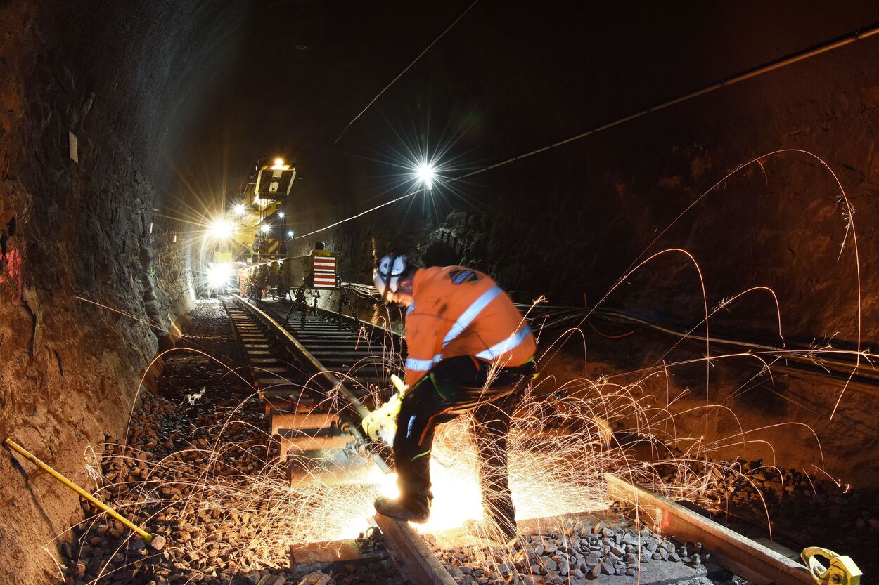  Tunnelsanierung Gleisbau