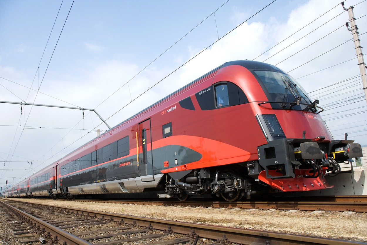 ÖBB Pressefoto - Thema: Railjet