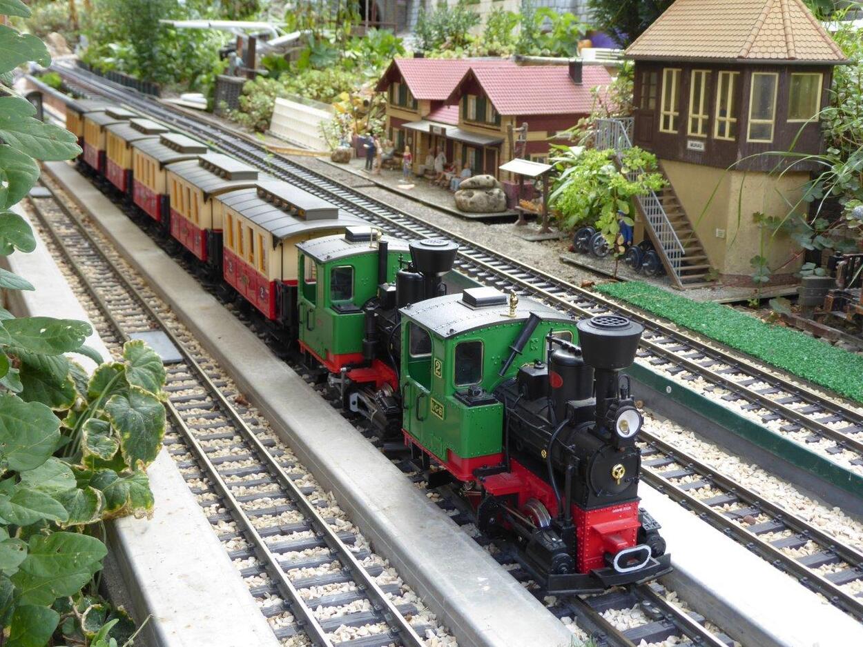 Gartenbahn im Pfarrgarten Ravelsbach