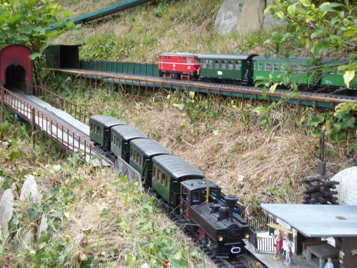 Gartenbahn im Pfarrgarten Ravelsbach