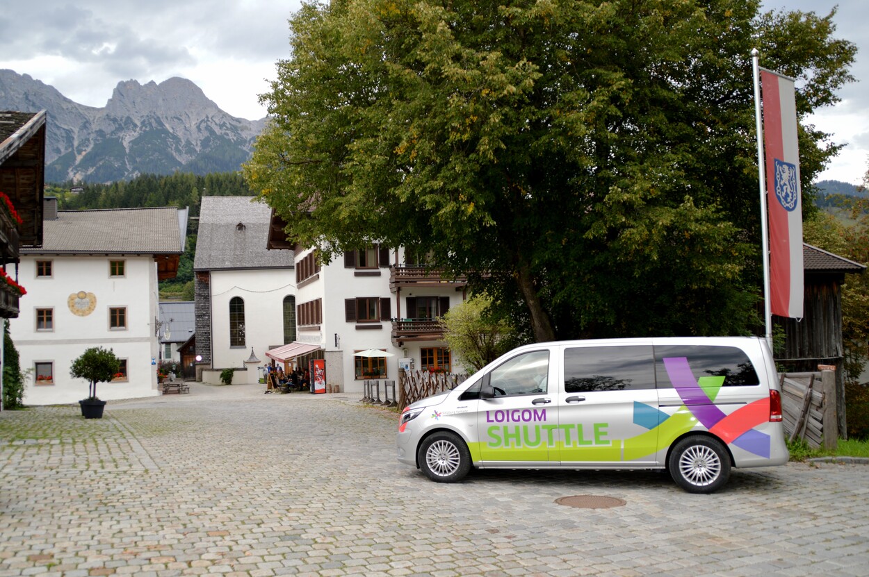 Pilotprojekt "Loigom-Shuttle" in der Gemeinde Leogang