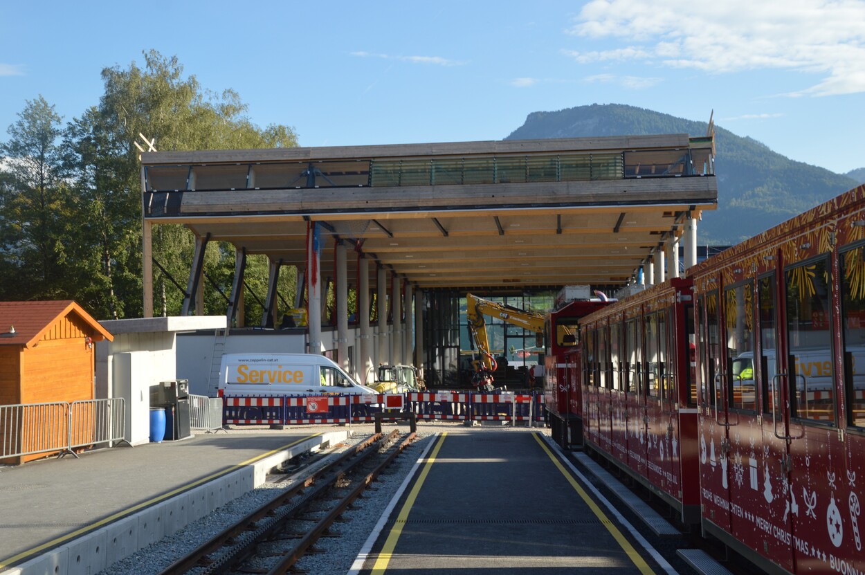 Neue Talstation für die Schafbergbahn