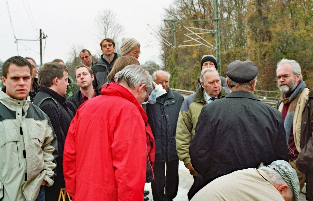 Horber Schienentage 2005 Exkursion zum "Karlsruher Modell" mit Dir. Dr. Dieter Ludwig und Horst Emmerich