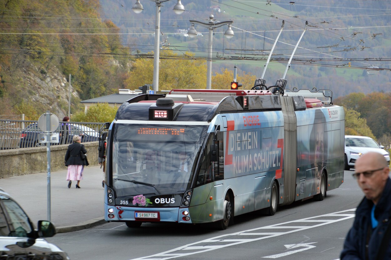 Linienverkehr in Salzburg - Obus