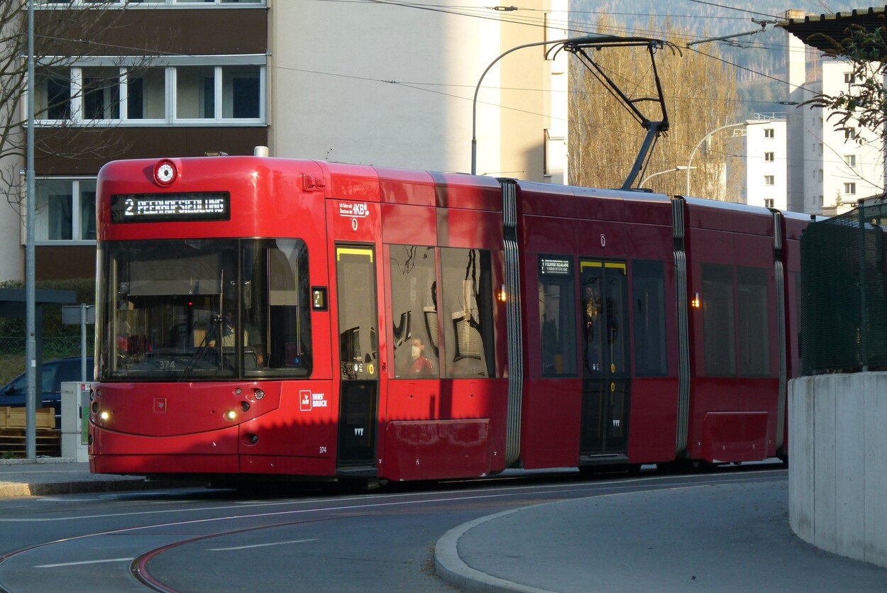 Linie 2: Josef-Kerschbaumer-Straße bis Peerhofsiedlung bzw. Technik-West