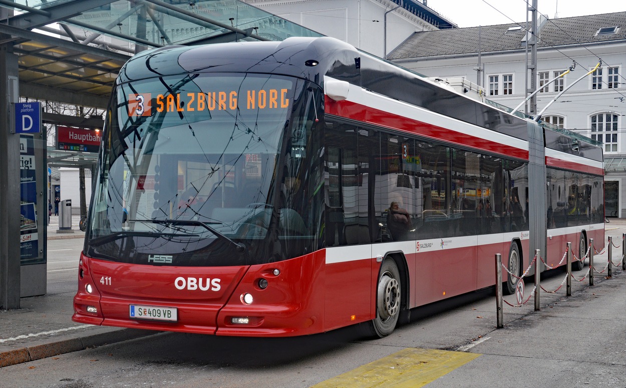 Hess-Obus mit Akku für stromlosen Bereich Grödig