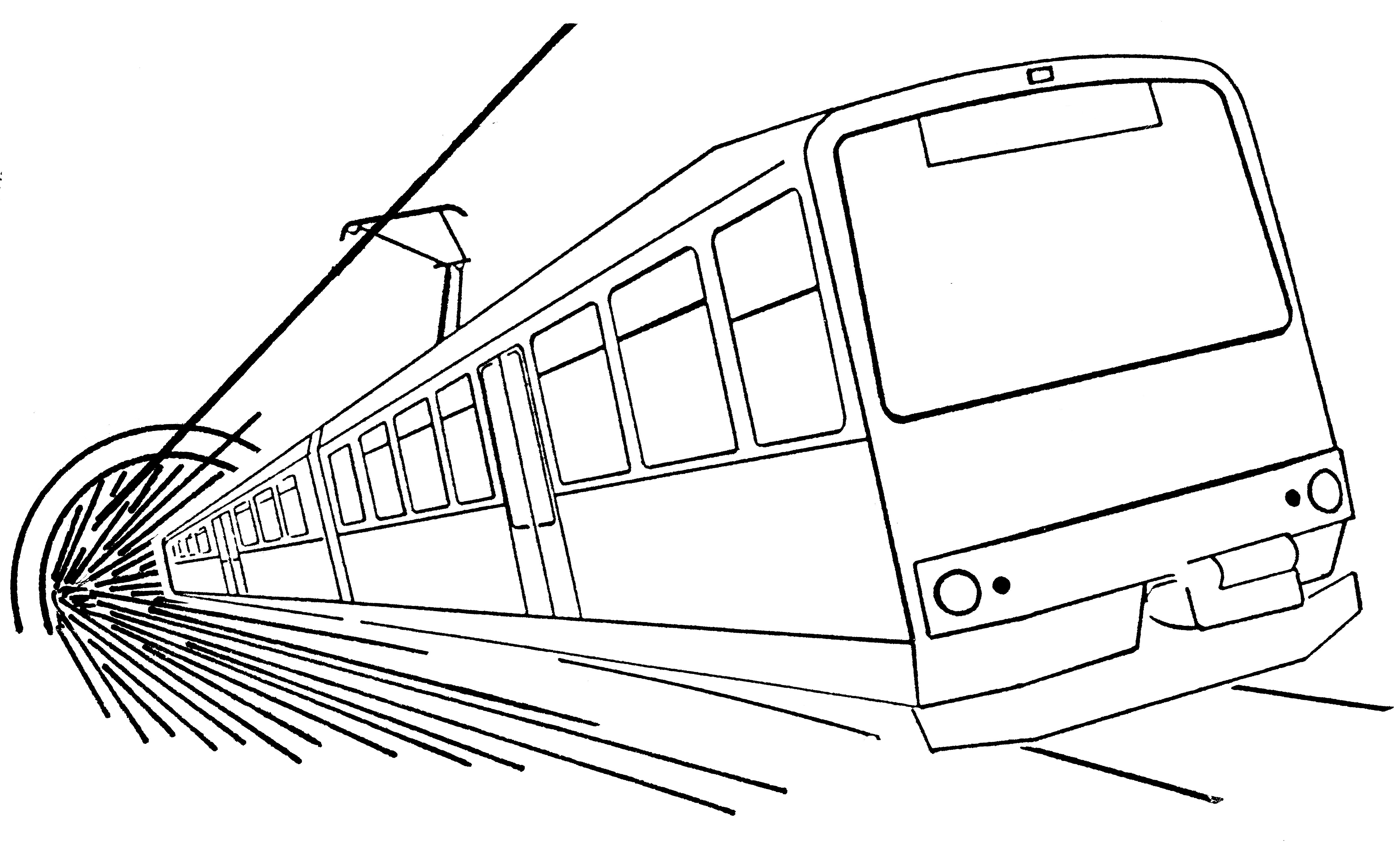 Bahngrafiken und Karikaturen