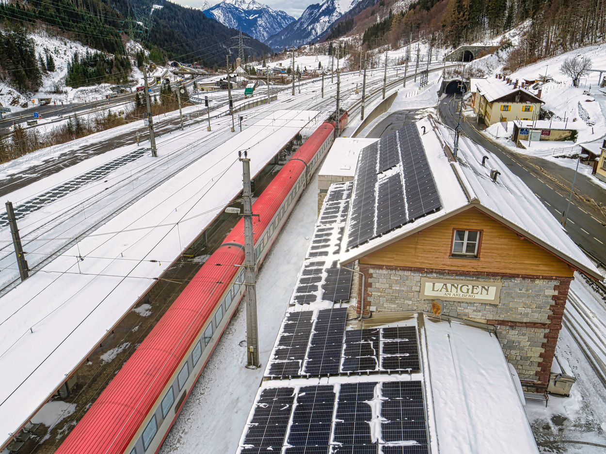 ÖBB rüsten Grünstrom-Produktion für den Winter aus