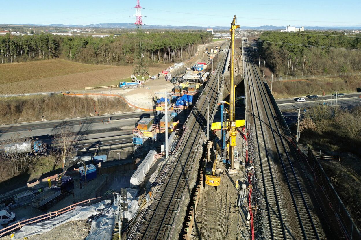 4-gleisiger Ausbau schreitet voran: kurzzeitige Einschränkungen im regionalen Bahnverkehr