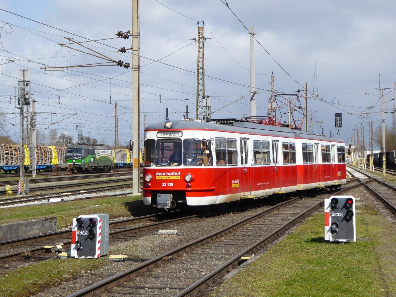 Fahrzeug Rochaden auf den Stern & Hafferl Lokalbahnen