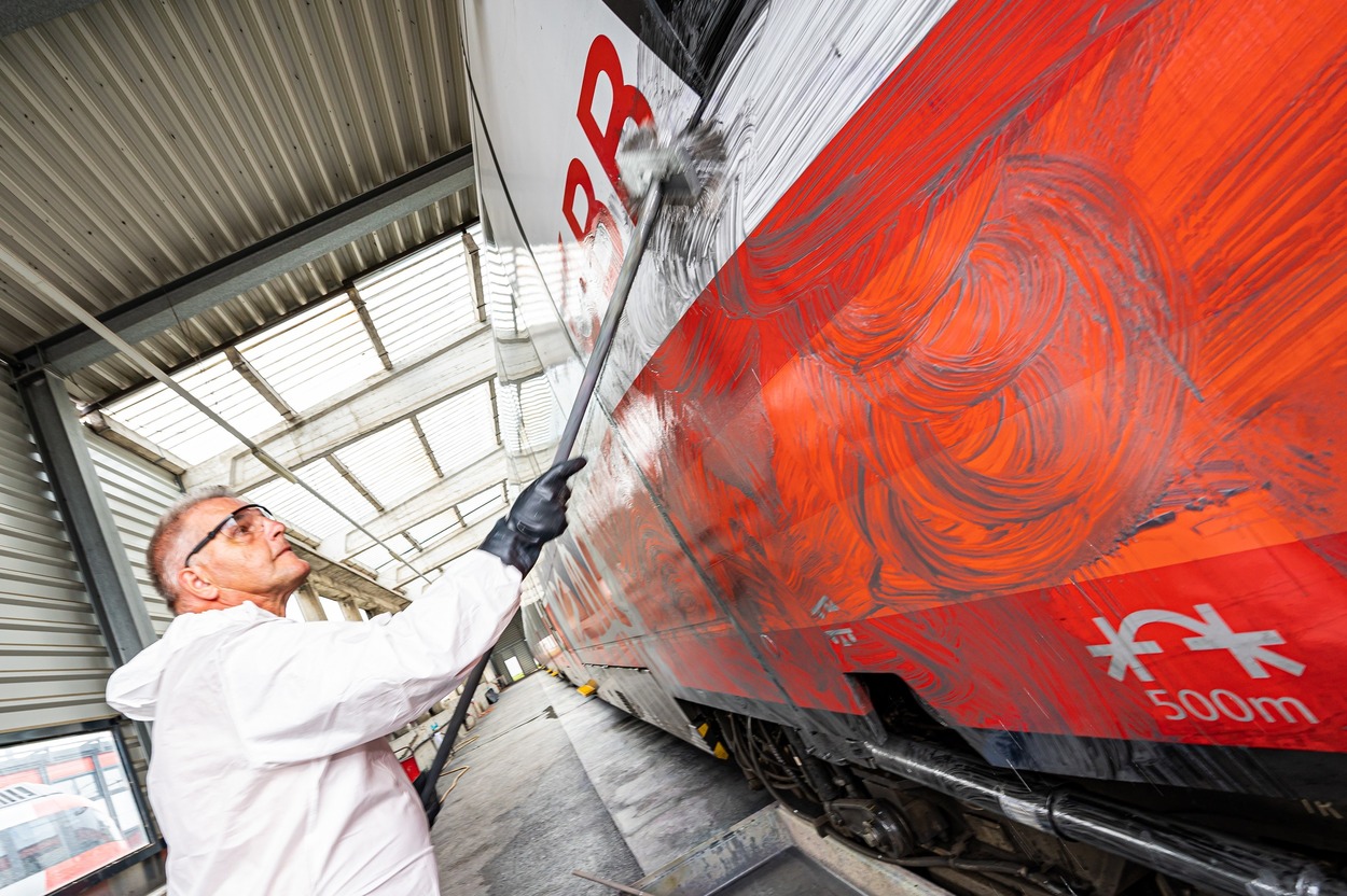 ÖBB erfolgreich im Kampf gegen Graffiti-Sprayer