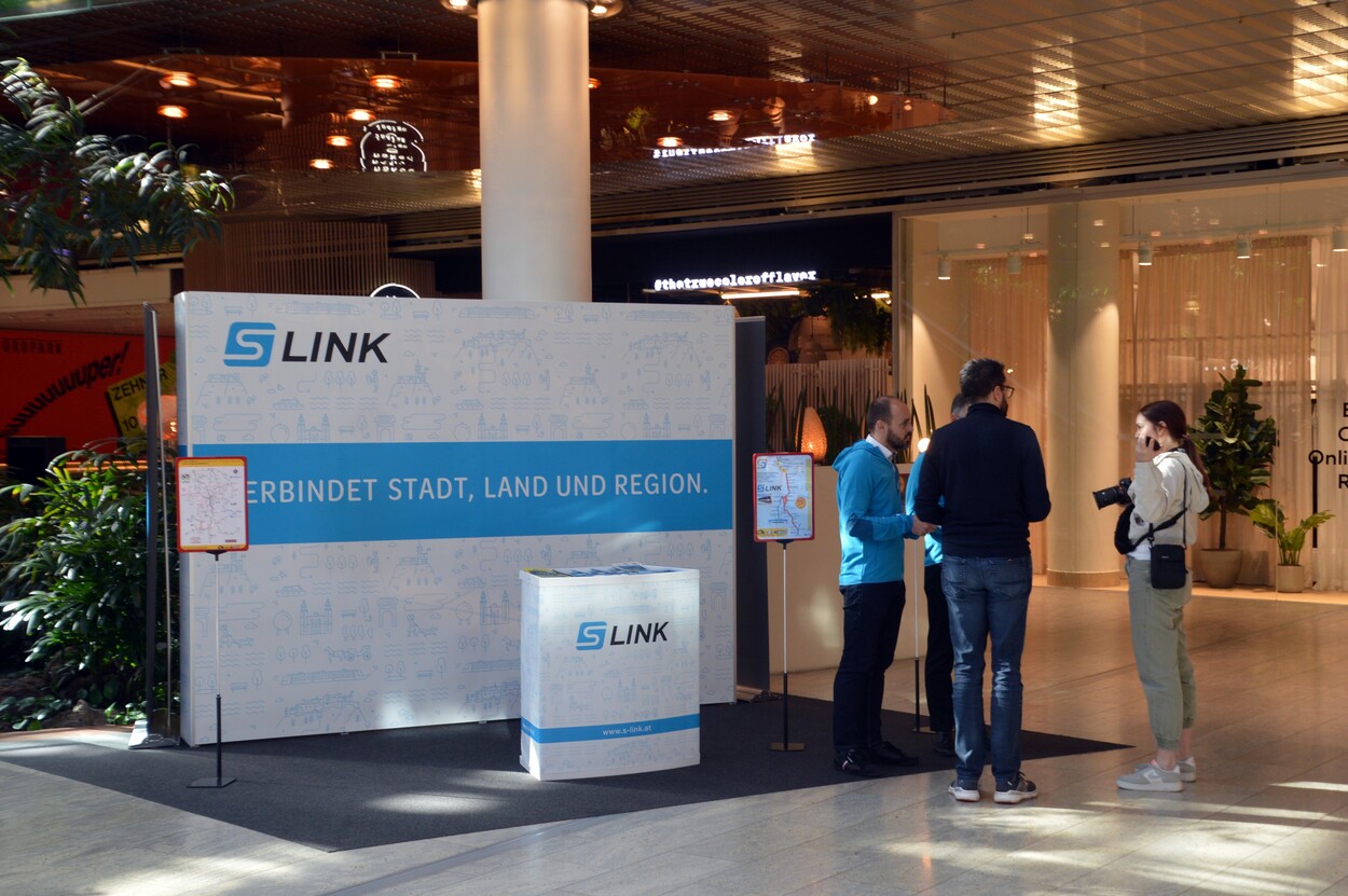 2023-04-22: S-LINK Infostand im Europark