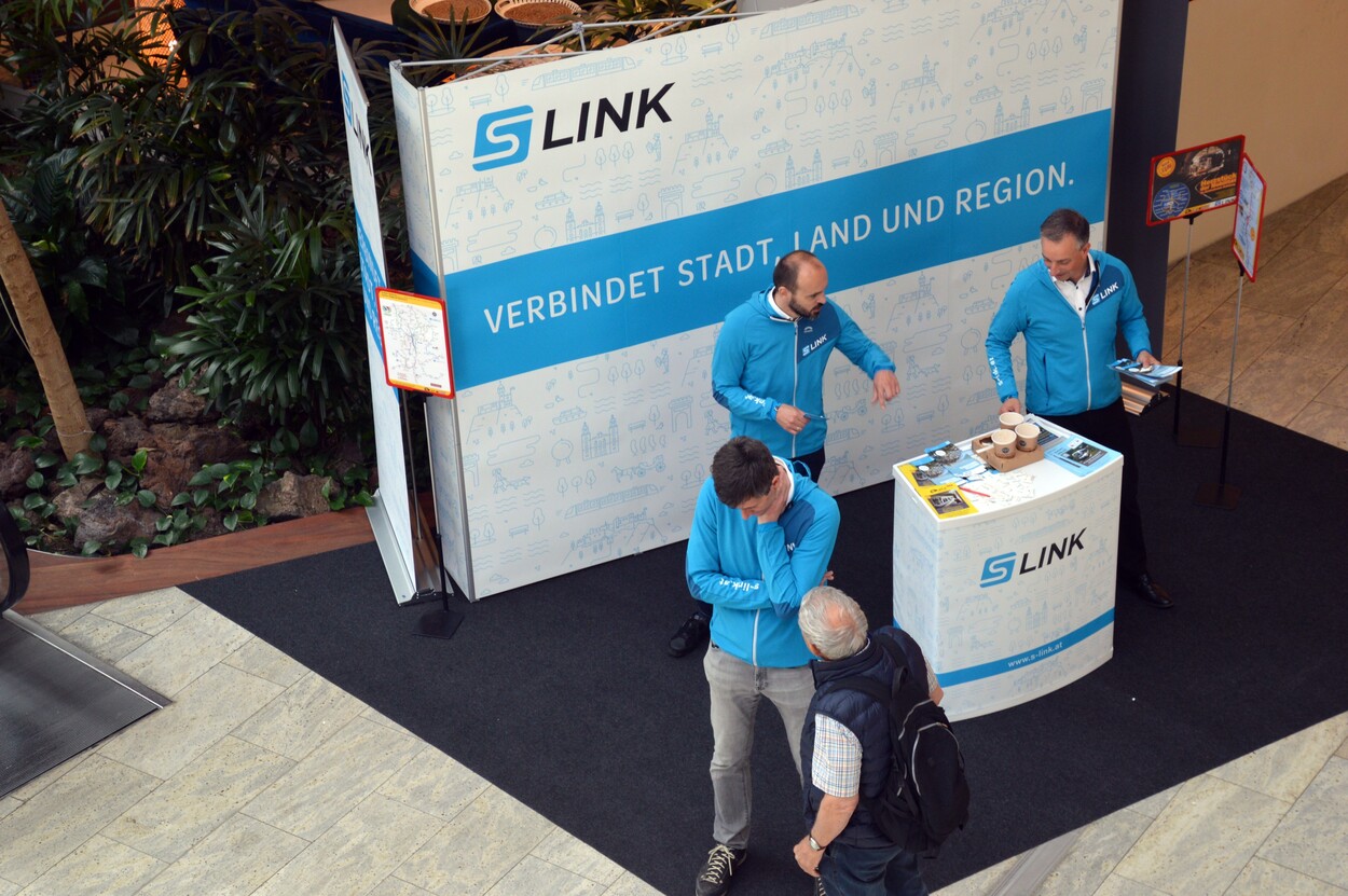 2023-04-22: S-LINK Infostand im Europark