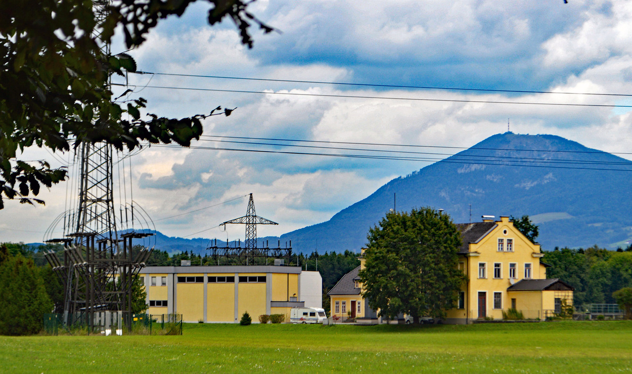 Eichetkraftwerk Gneis-Grödig der Salzburg AG