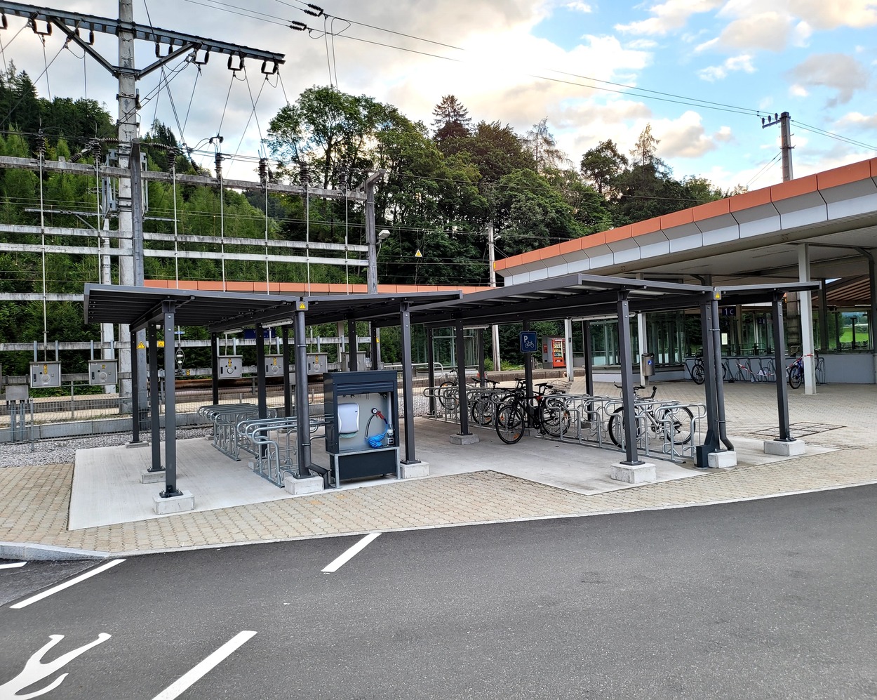 Park & Ride und Bike & Ride Anlage Werfen