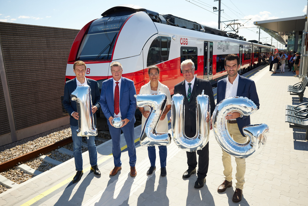 Pottendorfer Linie – neuer Bahnhof Ebreichsdorf eröffnet