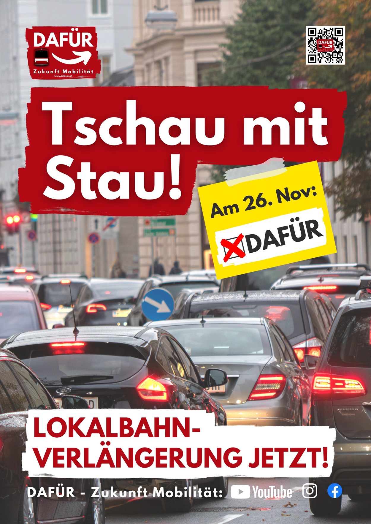 Taschau mit Stau!