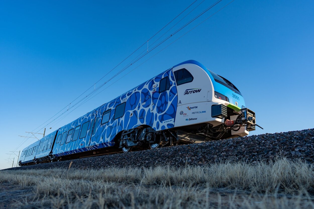 Der Wasserstoffzug FLIRT H2 von Stadler