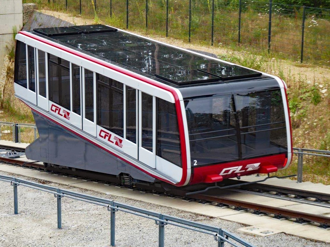 Standseilbahn & Lift in der Stadt Luxemburg