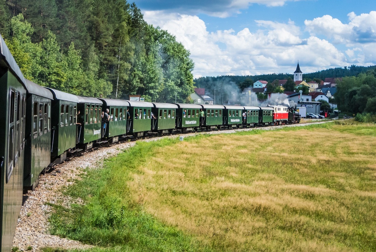 Nostalgiegarnitur der Waldviertelbahn