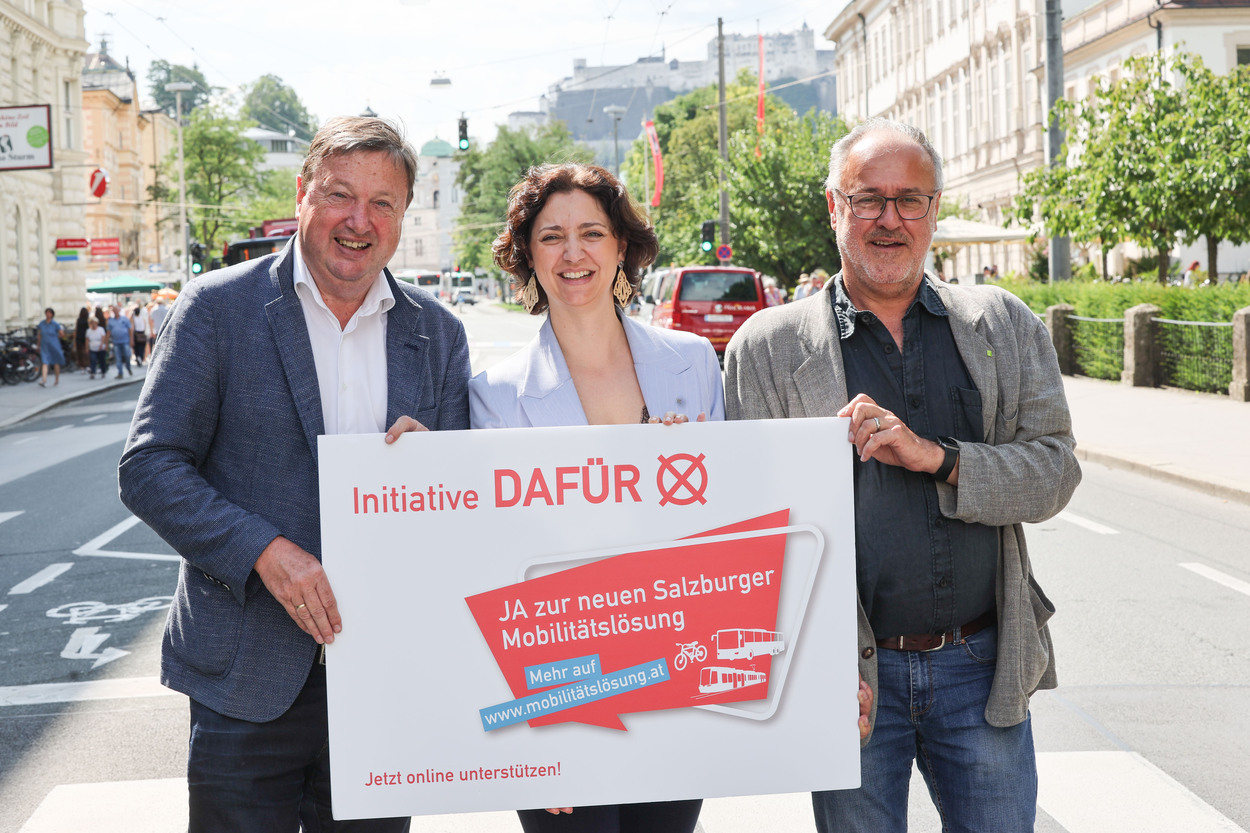 „DAFÜR“ zur neuen Salzburger Mobilitätslösung für den Zentralraum