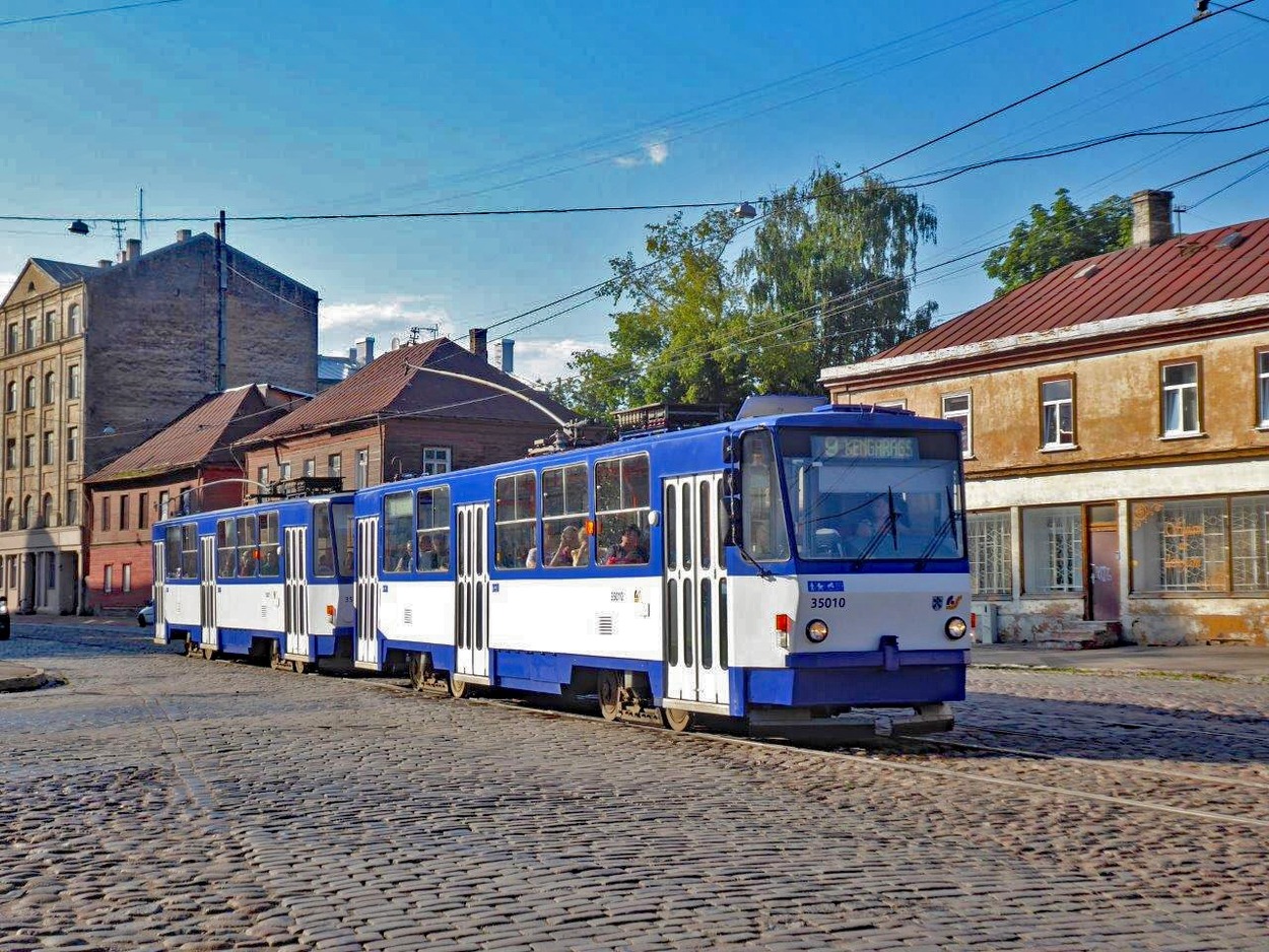 Straßenbahn Riga Lettland