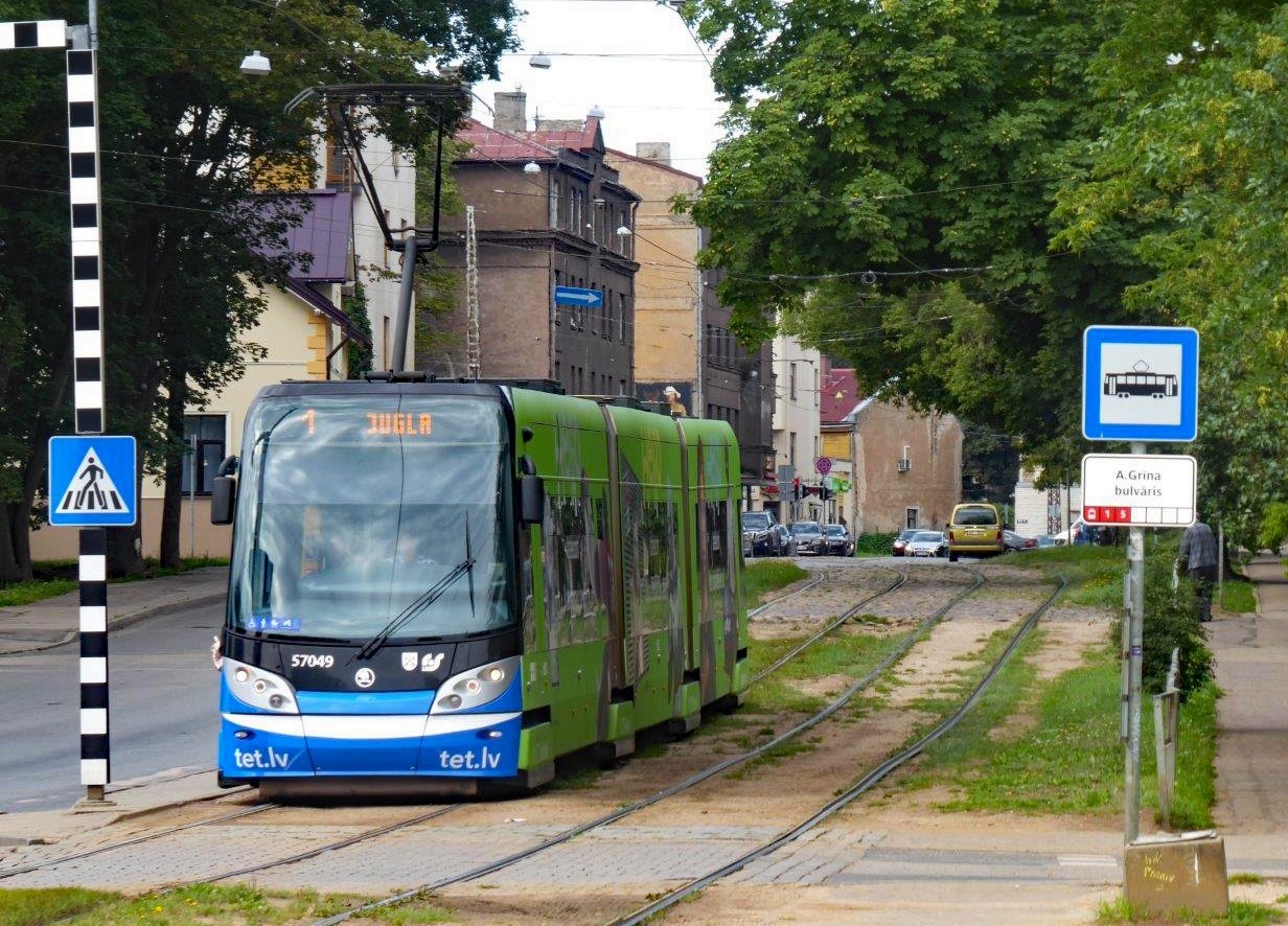 Straßenbahn Riga Lettland