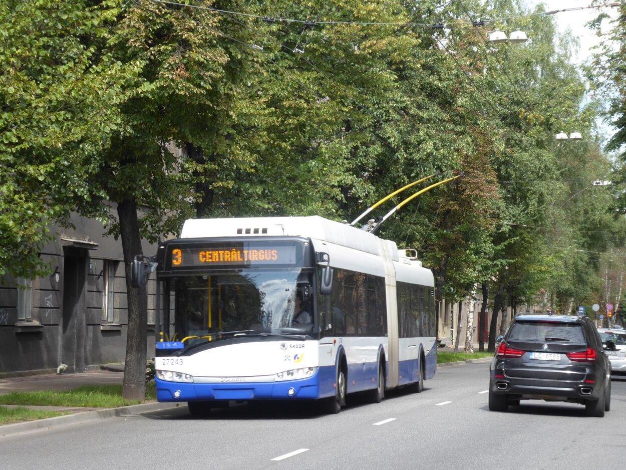 Riga's Trolleybus-System