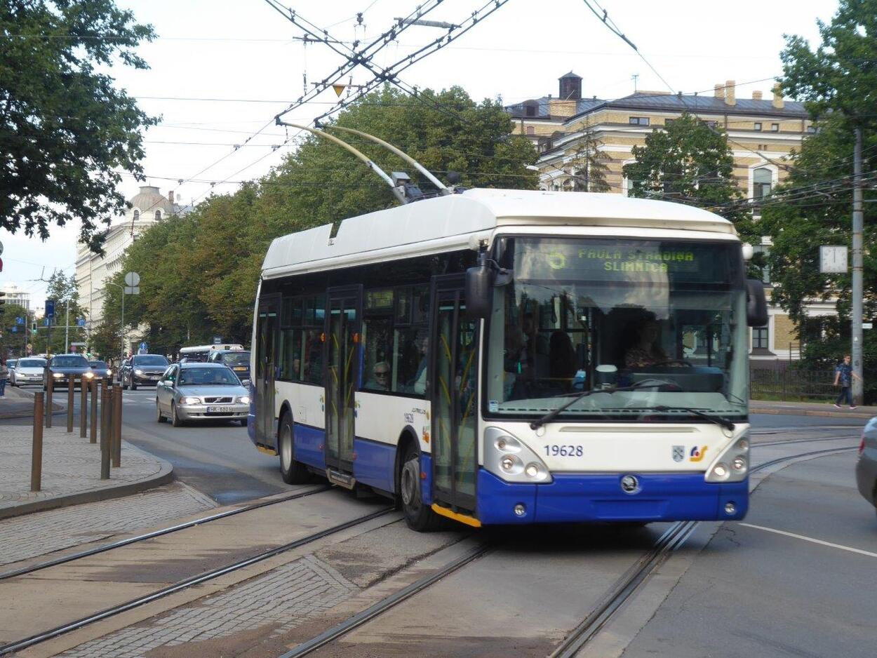 Riga's Trolleybus-System