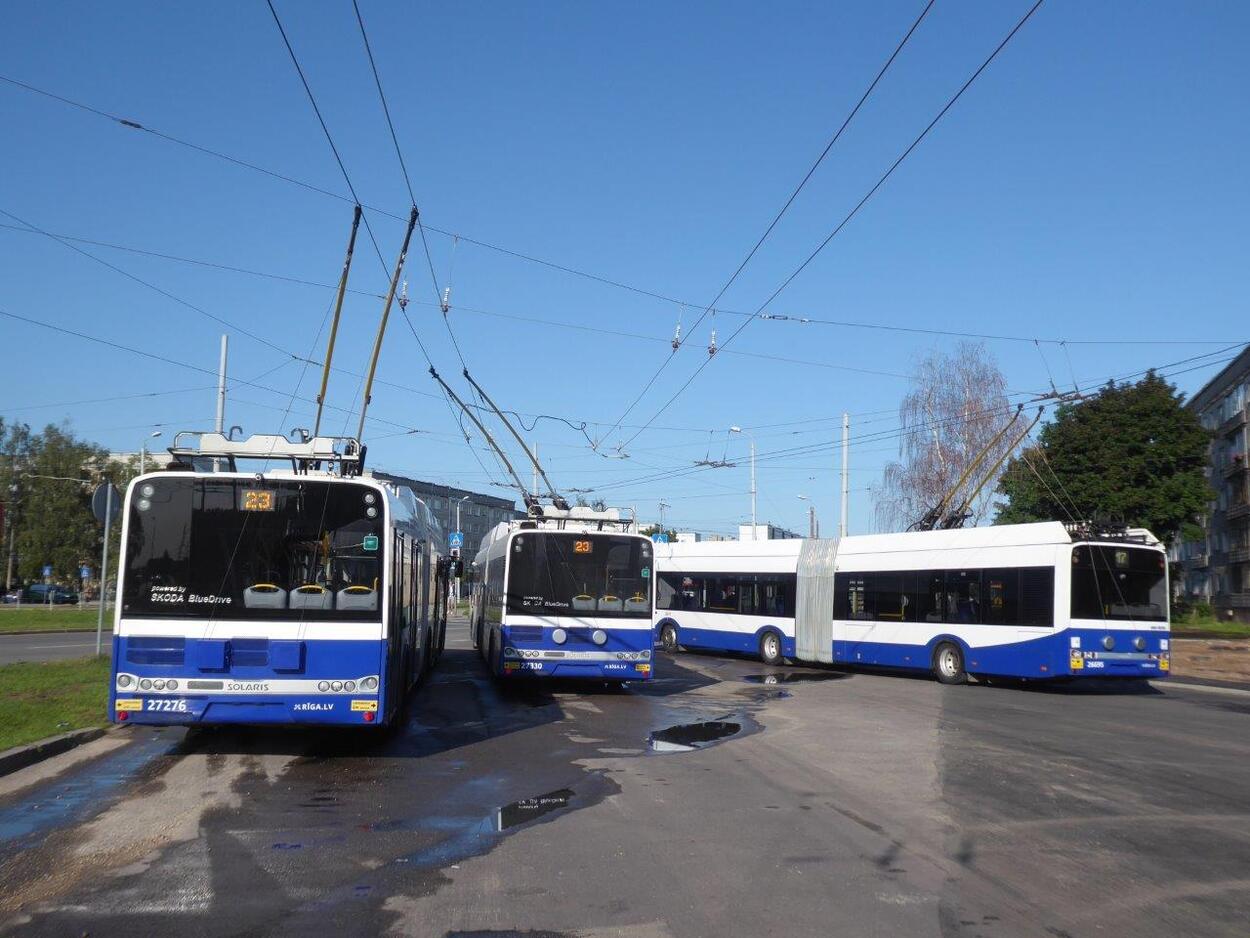 Riga's Trolleybus-System