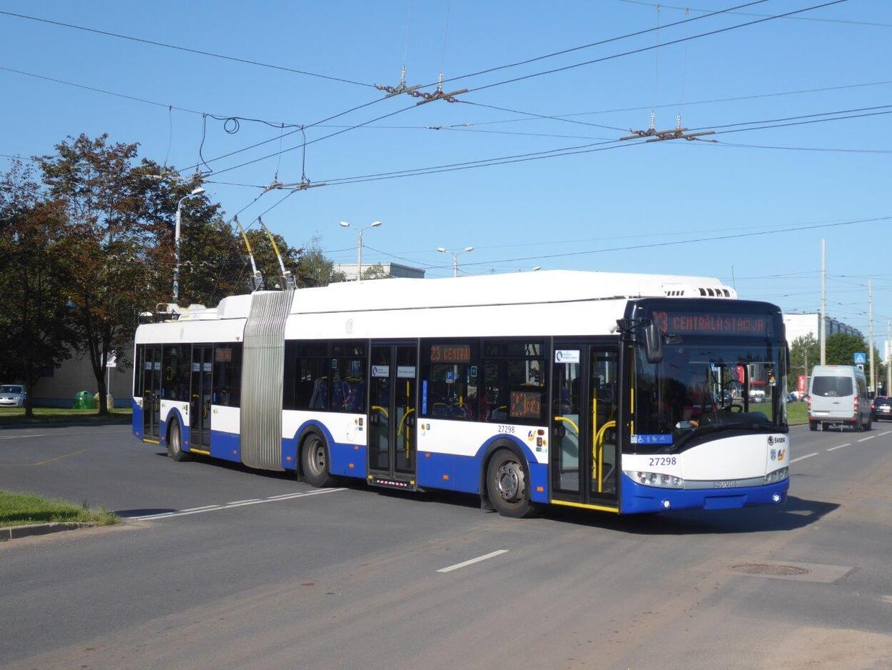 Riga's Trolleybus-System