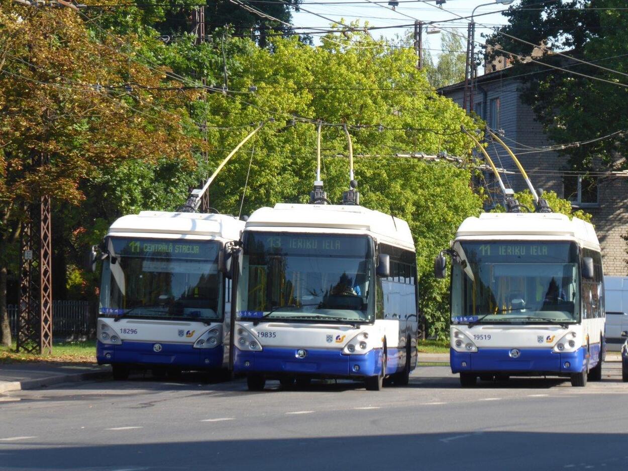 Riga's Trolleybus-System