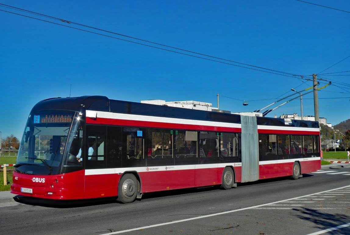 Obus 5 Richtung Grödig