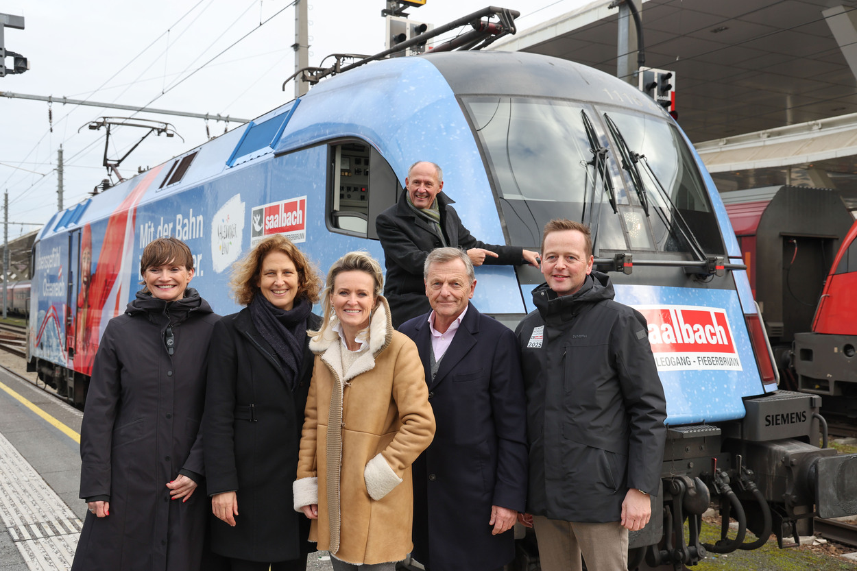 Mit der „Winter-Lok“ durch Österreich und Deutschland: Breiter Schulterschluss für nachhaltige Anreise