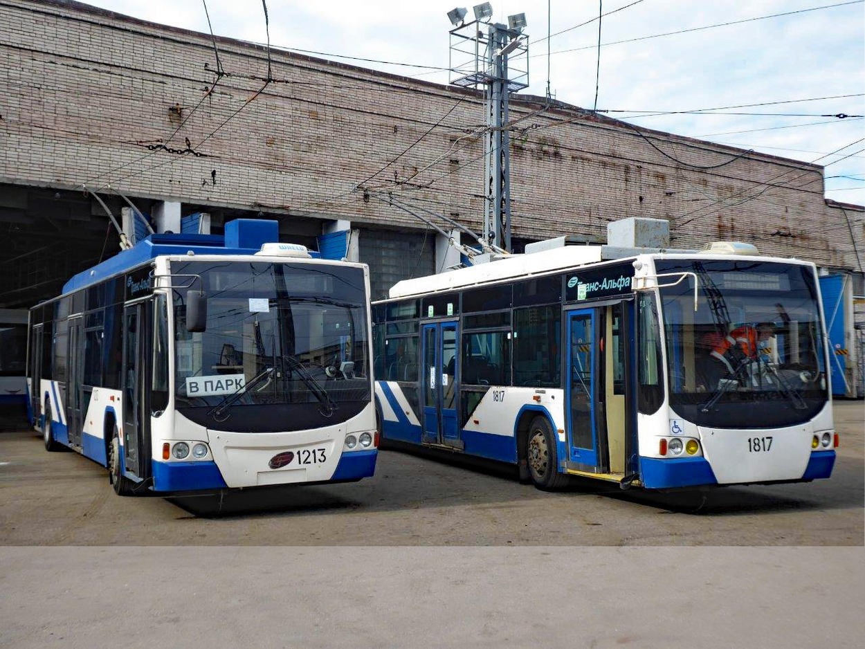 Trolleybus St.Petersburg Rußland