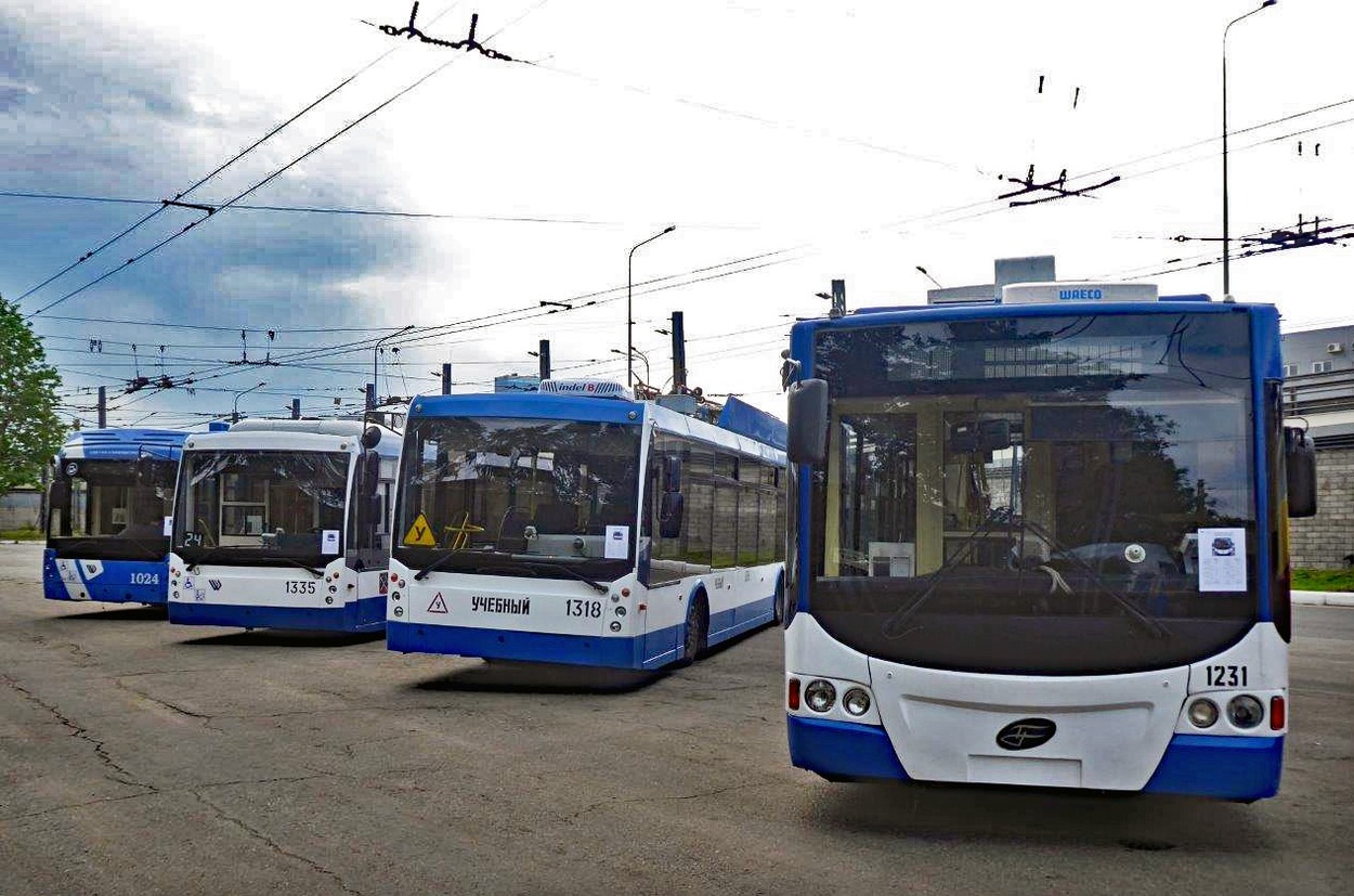 Trolleybus St.Petersburg Rußland