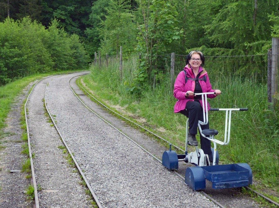 Kohlenbahn-Bahnhof Scheiben 