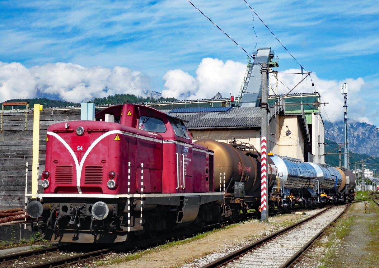 Anschlussbahn Zellstofffabrik Hallein