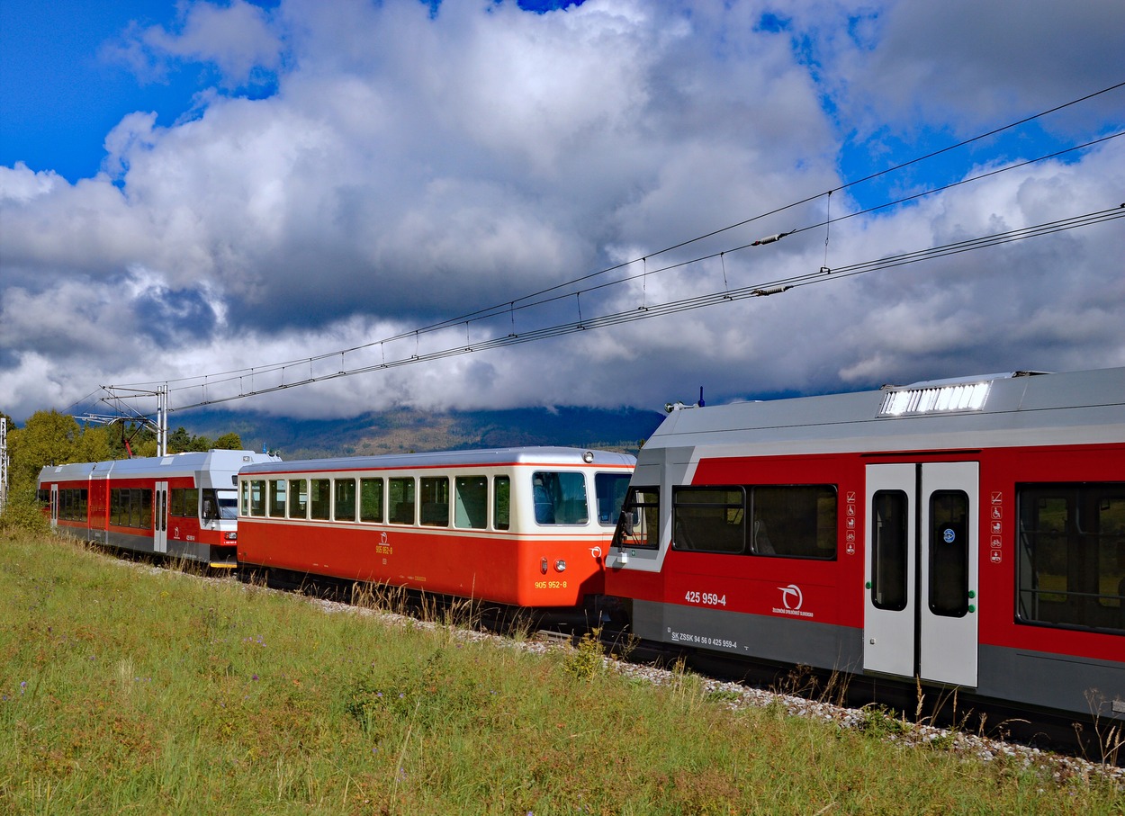 Überstellung Tschirmerbahn-Wagen ins Depot Poprad