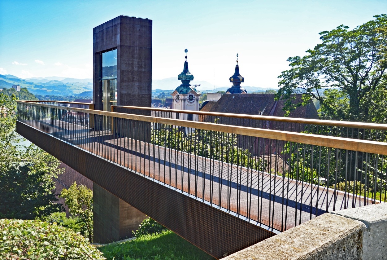 Panoramalift Steyr auf den Taborberg