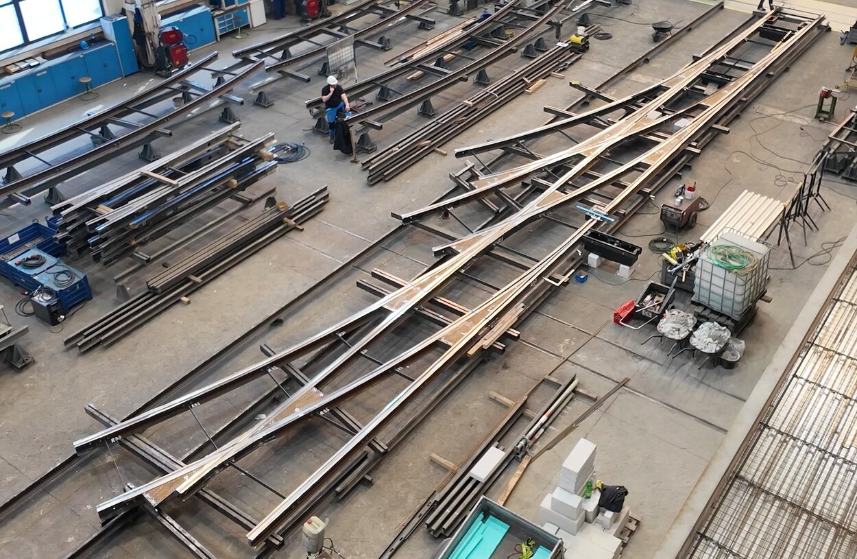 Stadt Bremen – Gleisfächer im Wert von rund 227.000 Euro geliefert | DT – Výhybkárna a strojírna